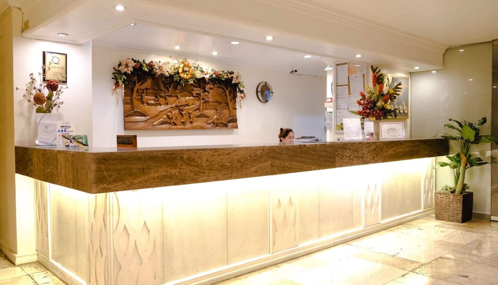 Recepción - De Luxe Hotel