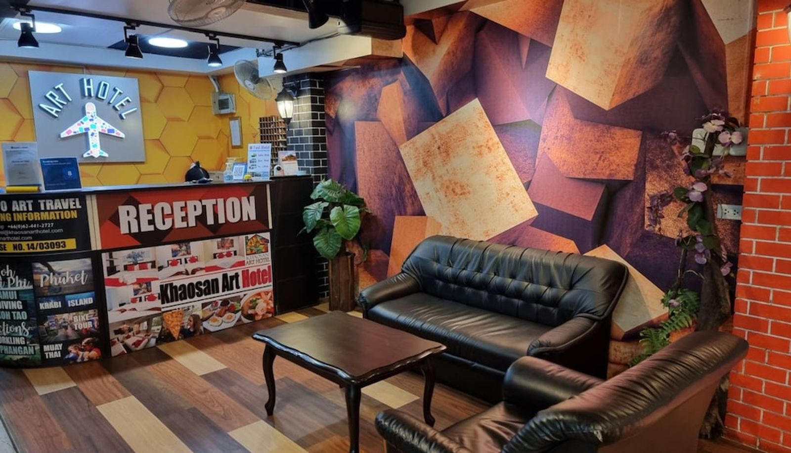 Réception - Khaosan Art Hotel