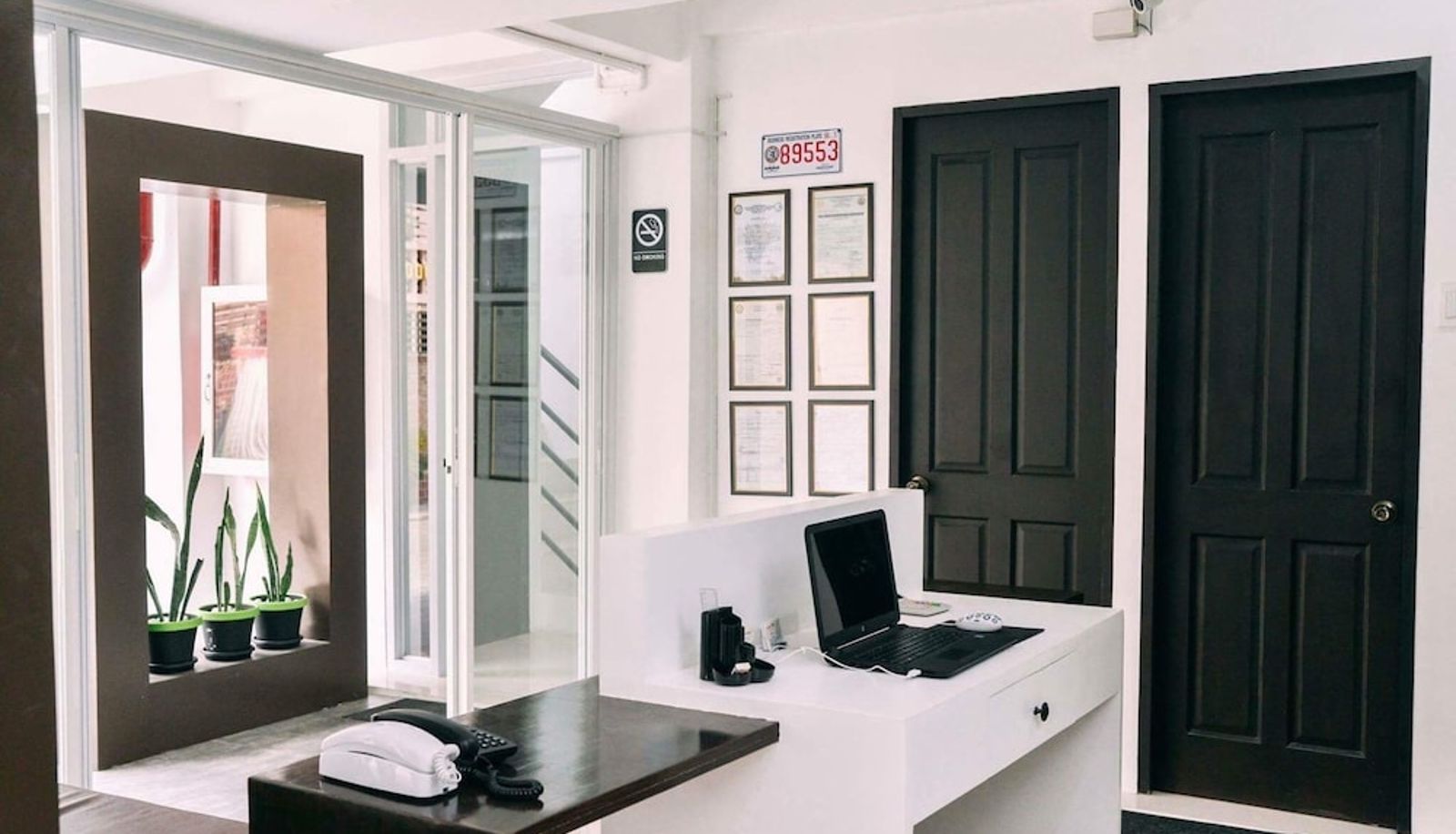 Reception - The Strand Suites and Dormitel