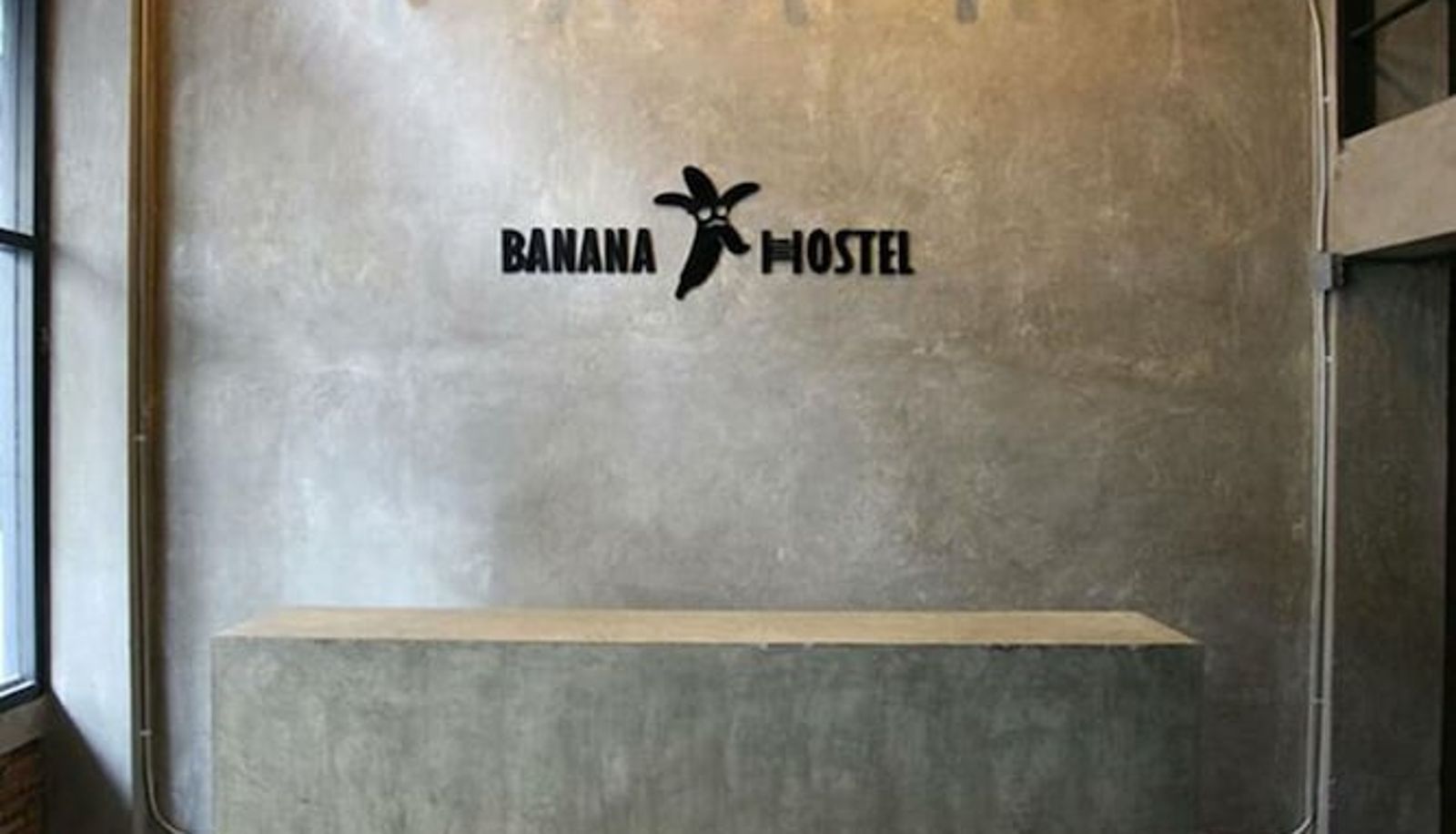 Recepcja - Banana Hostel