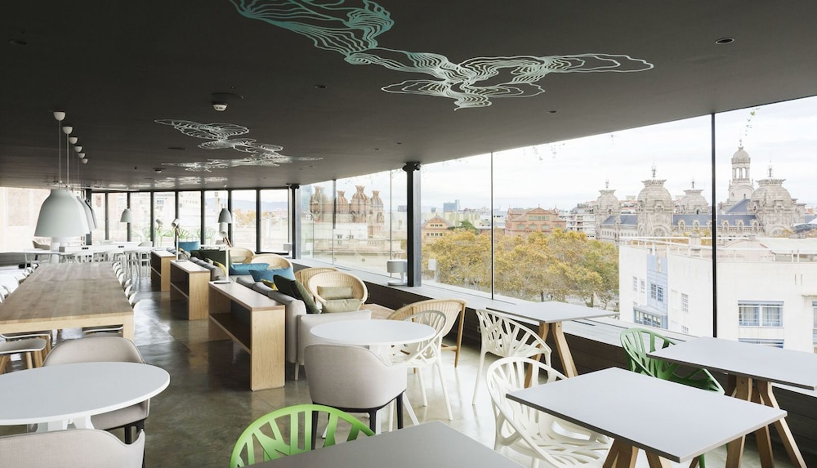 Restaurant - Hotel Rec Barcelona - Adults only