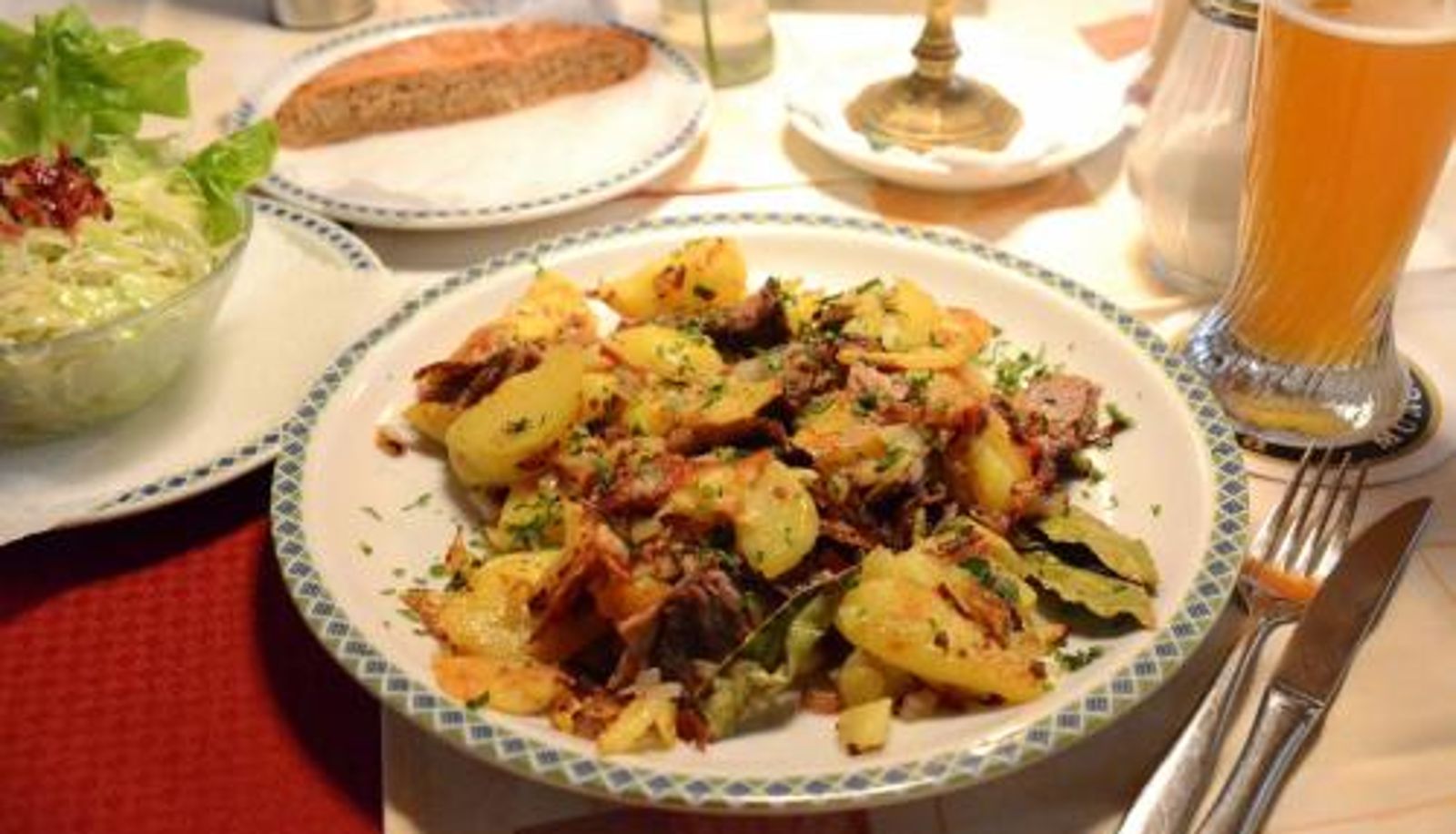 Sala de desayunos dentro del restaurante - Casa Alpina Sacro Cuore