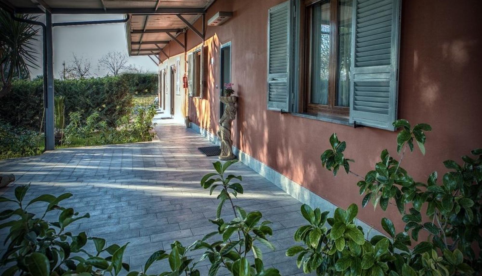 Zewnętrzna część hotelu - My Svago