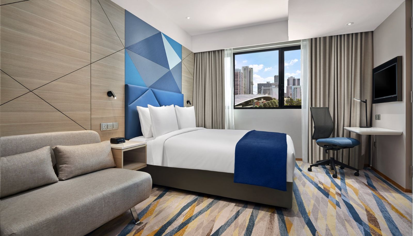 Pokój - Holiday Inn Express SINGAPORE SERANGOON by IHG