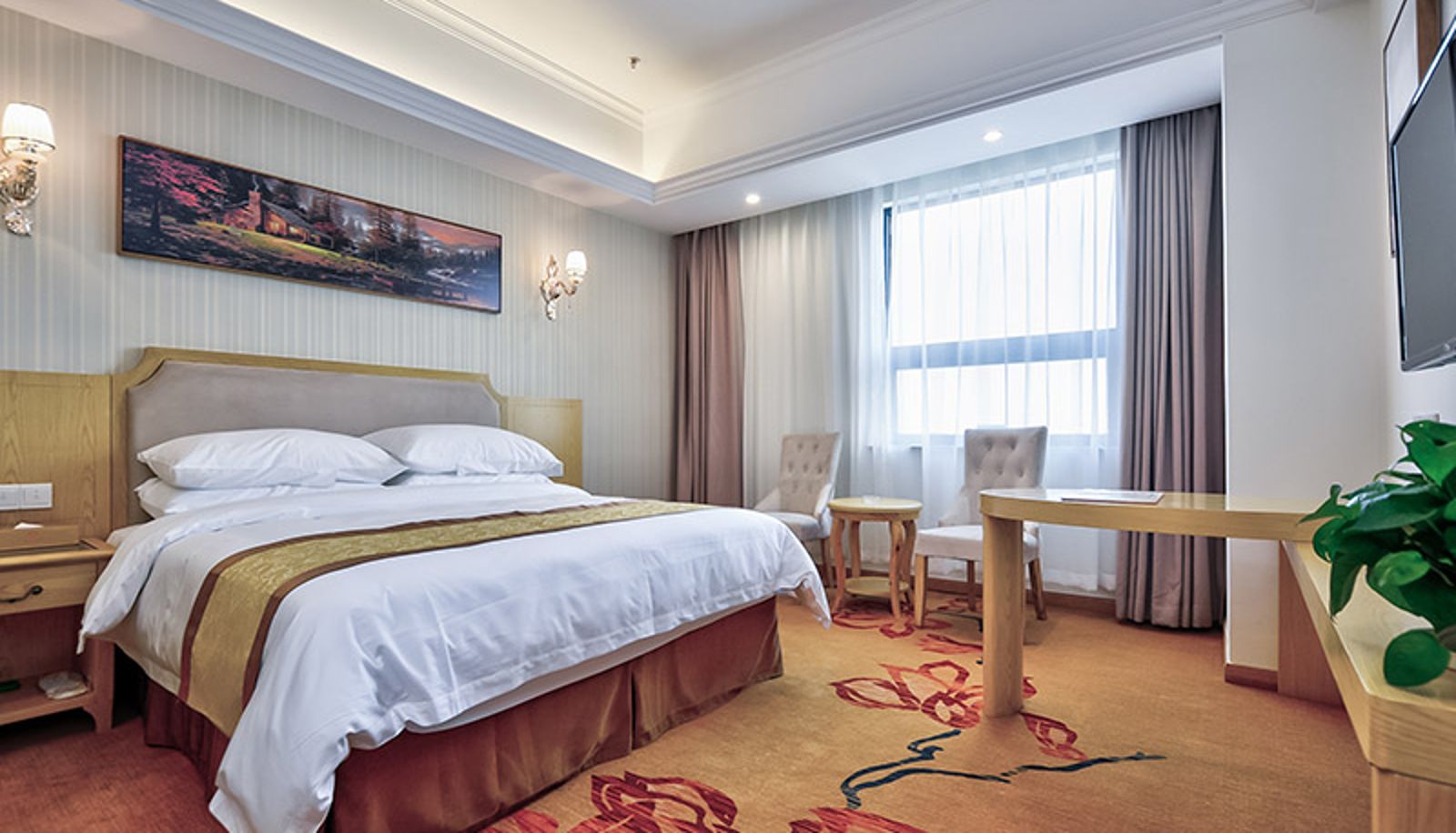 Chambre - Vienna SanHao Hotel(Jiangsu Wuxi Dongting Huiju Center Hotel) Wuxi Dongting poly center store(Domestic Only)