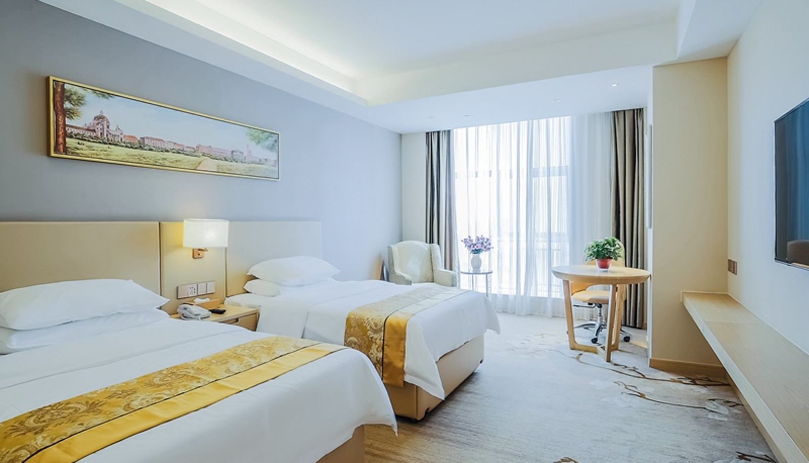 Zimmer - Vienna Hotel(Zhengzhou 8th Street Economic Development Center Square Metro Station  Hotel) Zhengzhou 8th Street