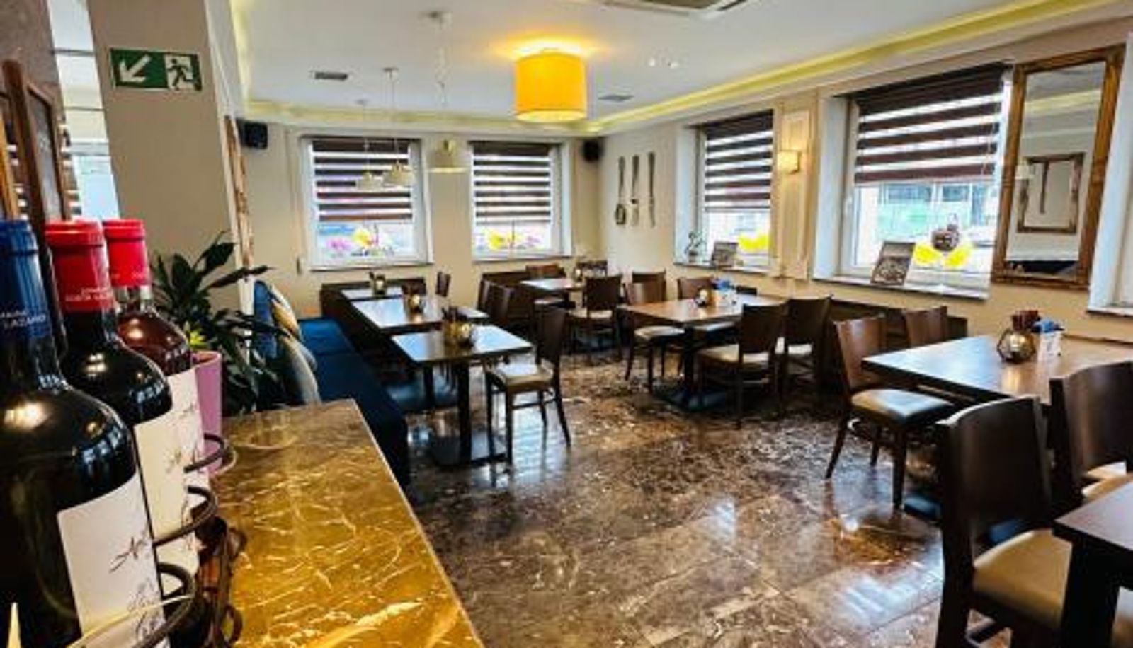 Breakfast room within the restaurant - Hotel Post Sindelfingen