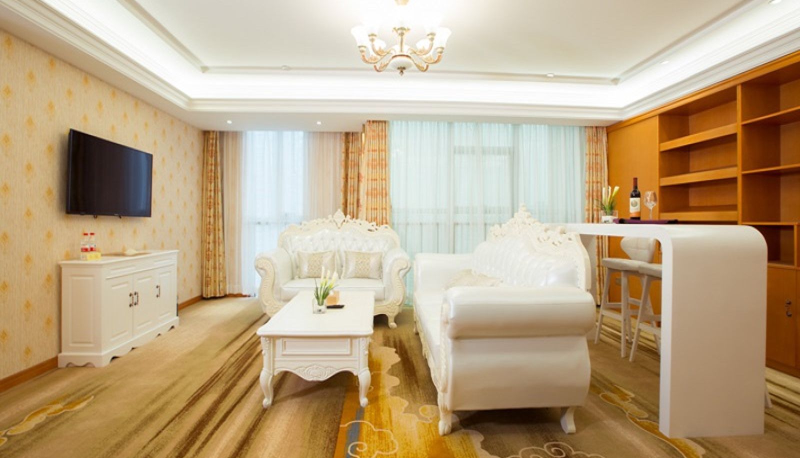 Zimmer - Vienna Classic Hotel (Xian  Dayan Pagoda Jindu  Hotel) Xi'an Yanta Middle Road Jindu