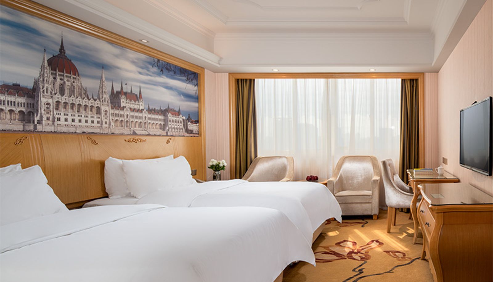 Chambre - Vienna International Hotel (Linke University Subway Station Branch of Changsha Railway Institute) Changsha Railway Institute