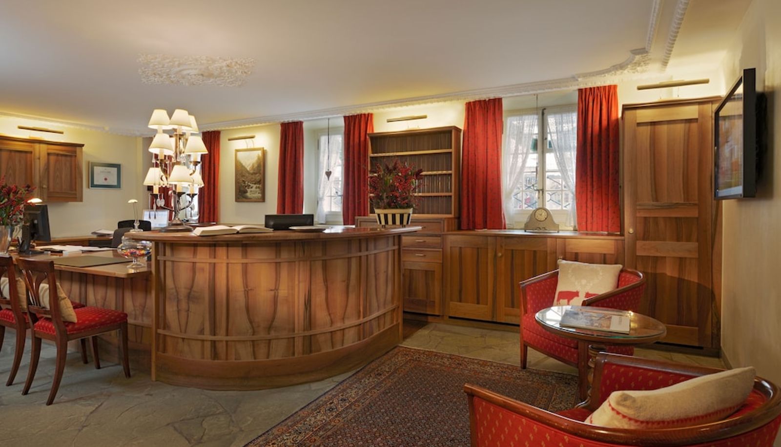 Receptie - Hotel Monte Rosa