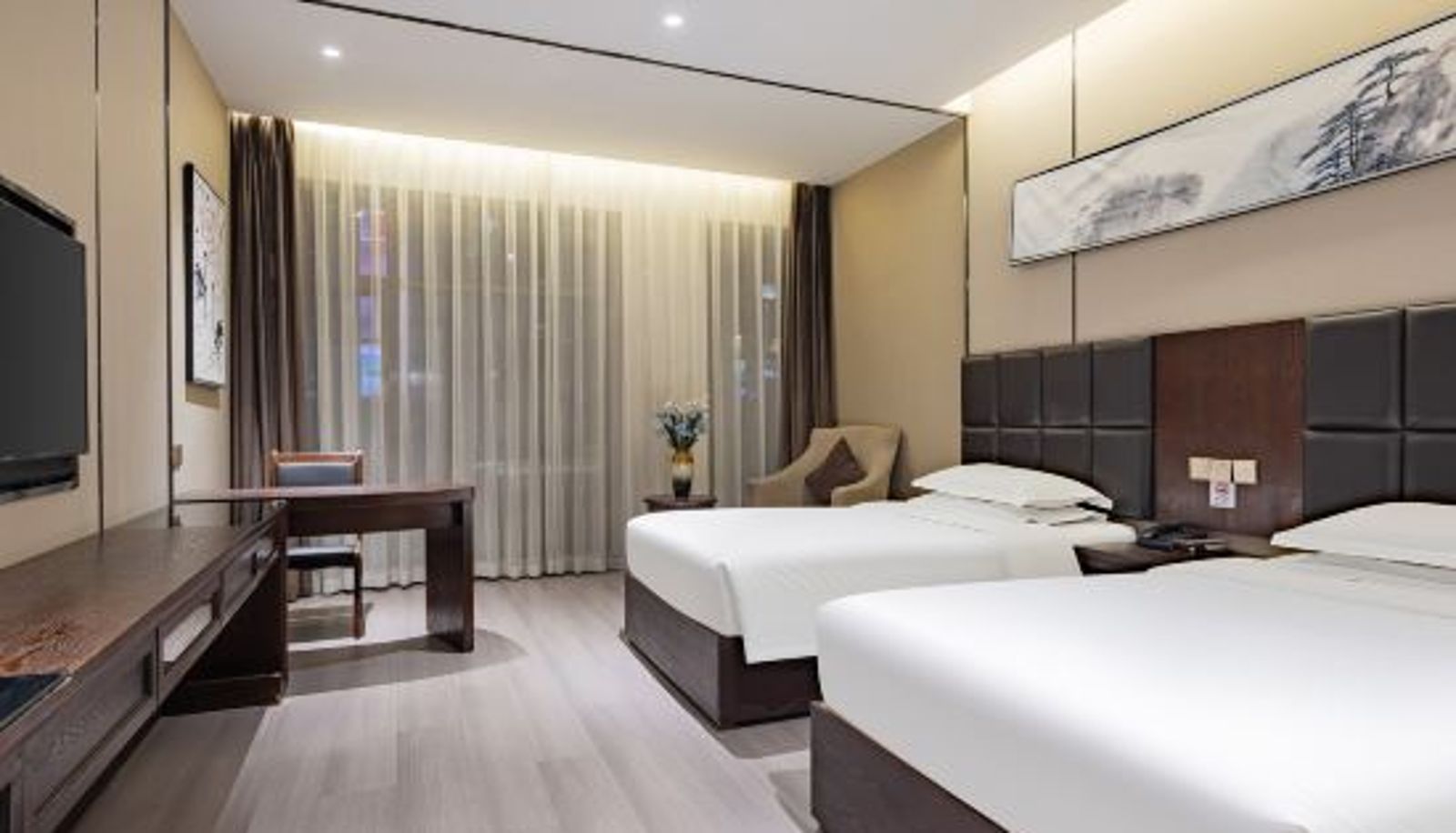 Zimmer - Hongqiao International Hotel (Yichang Yanjiang Avenue Natural Tower)