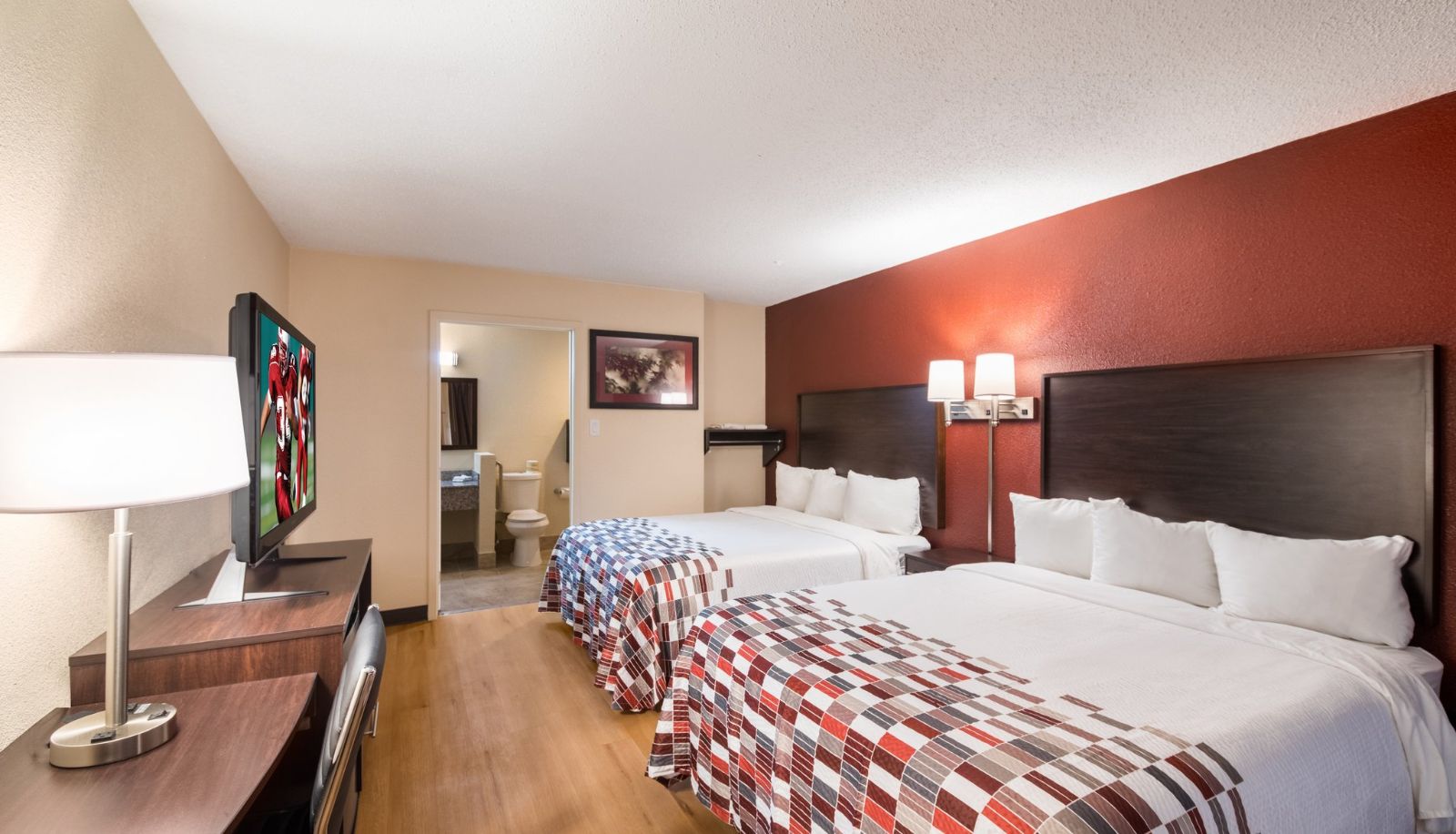 Room - Red Roof Inn Temple