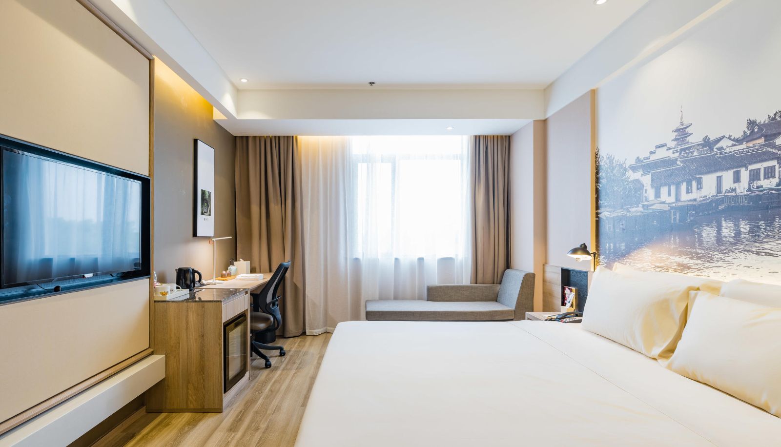 Chambre Business - Suzhou Wujiang Fenhu Atour Hotel
