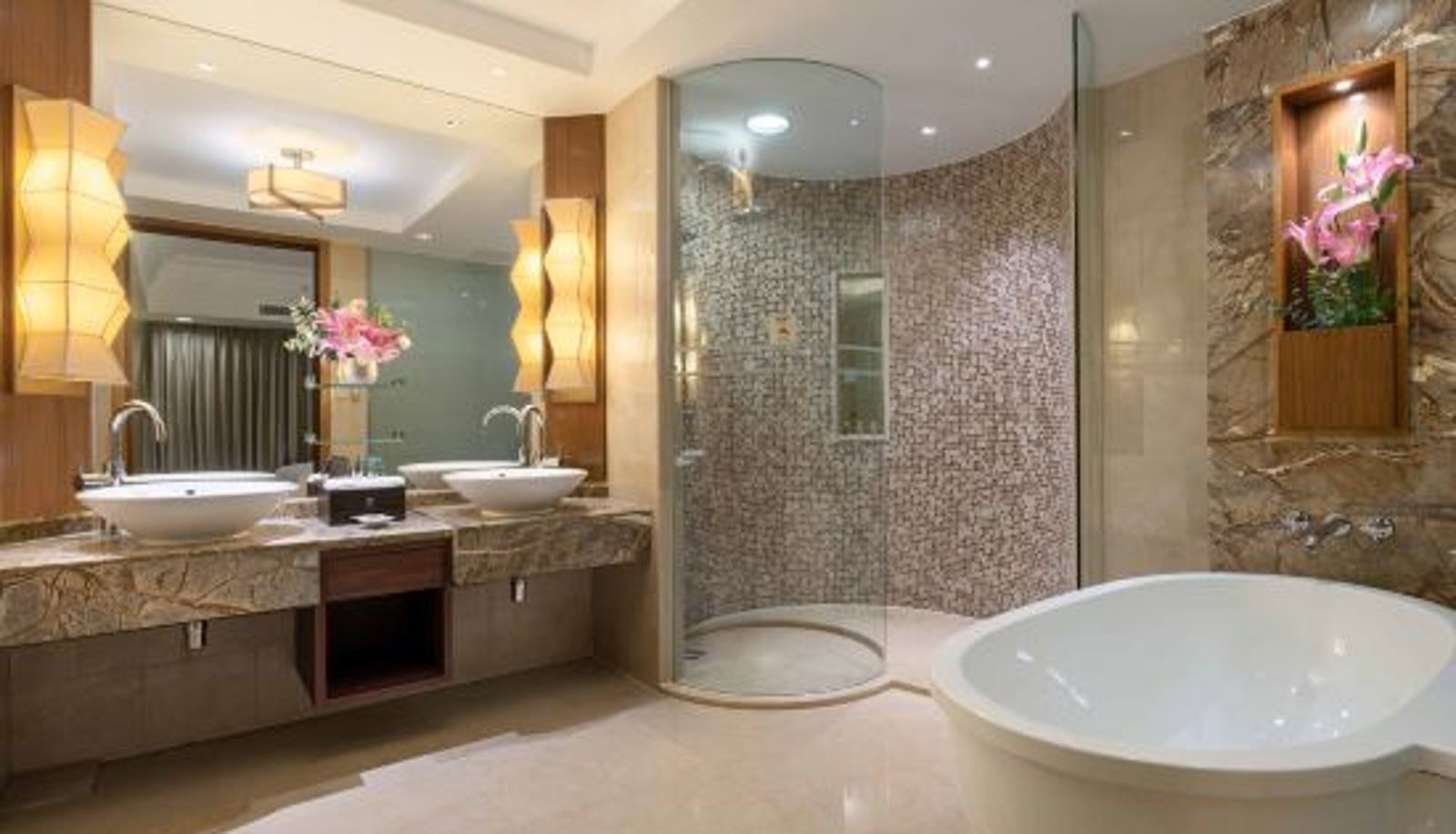 Pokój z widokiem na rzekę - Kande International Hotel