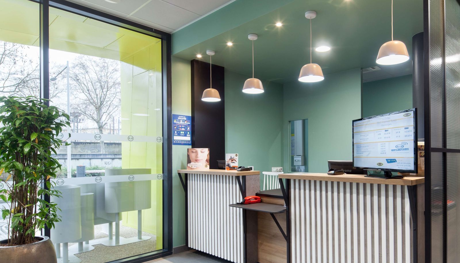 Hal - B&B HOTEL Paris Gennevilliers Asnières 3 étoiles