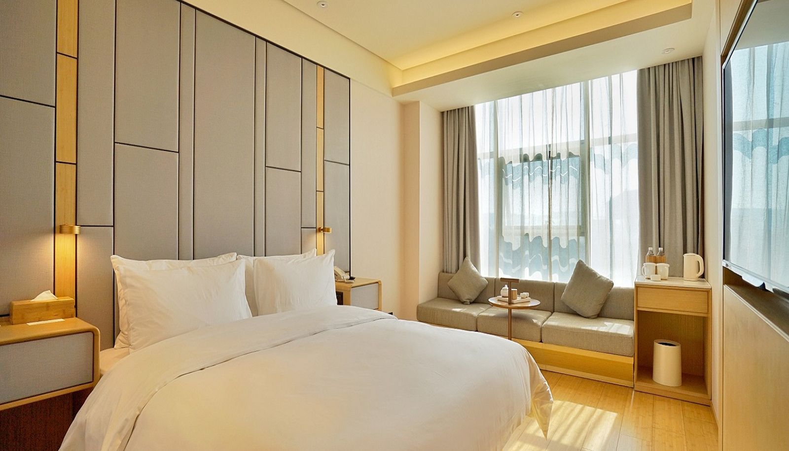 Zimmer - All season Wanda Plaza Hotel in Taizhou