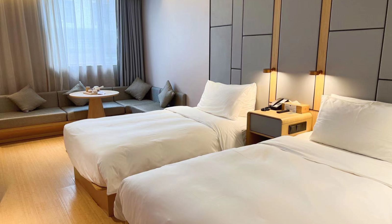 Zimmer - All season Wanda Plaza Hotel in Taizhou