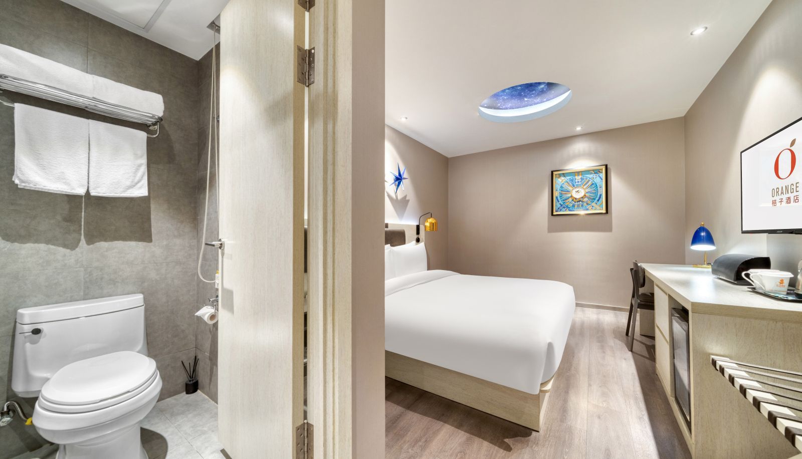 Chambre - Orange Shanghai Hongqiao International Exhibition Center Xujing Hotel