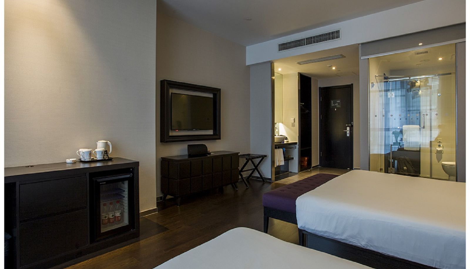Zimmer - Wanda Plaza Hotel of orange Zhenjiang railway station