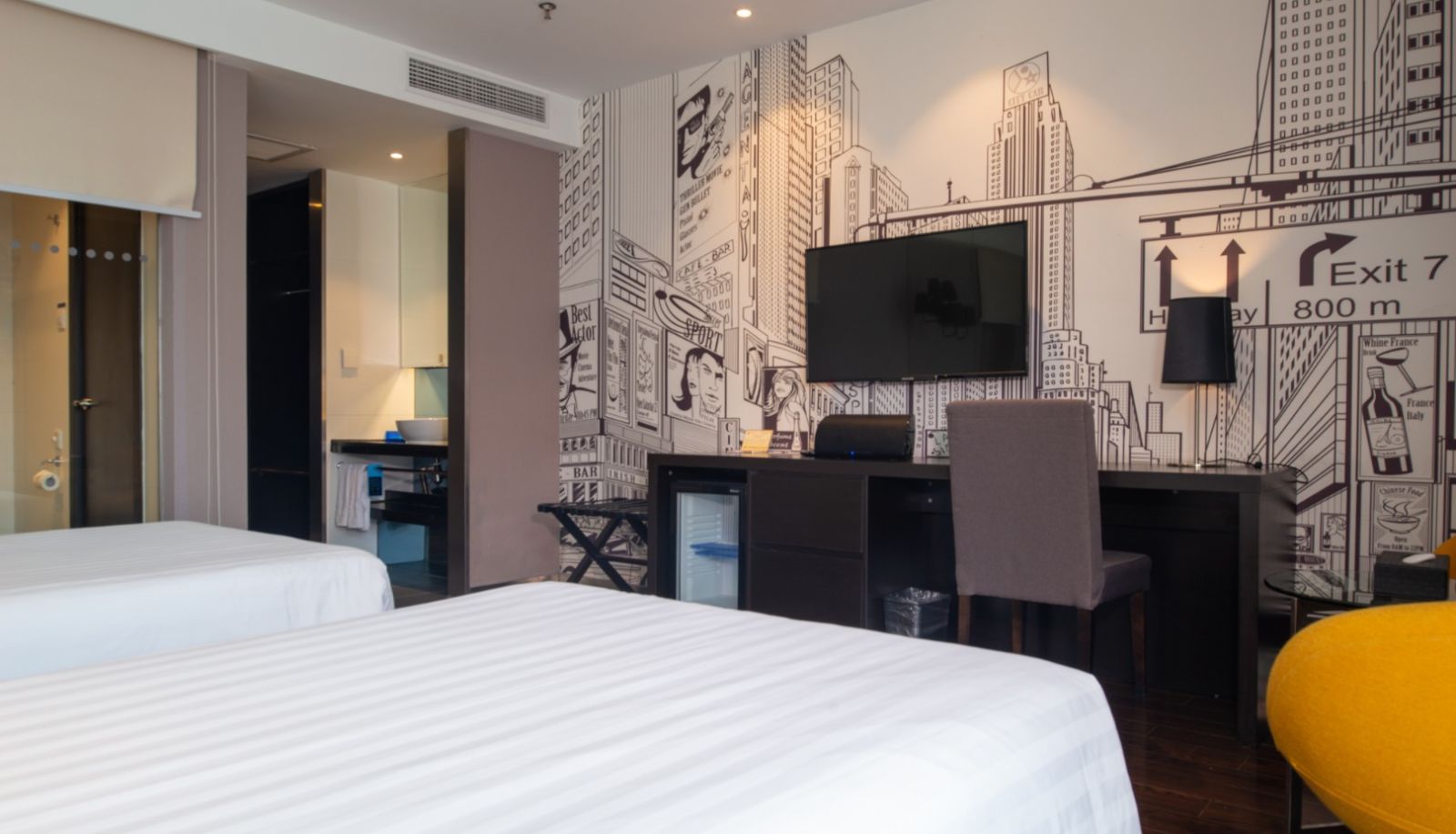 Chambre - Orange Nanjing Liuhe Fenghuangshan Subway Station Hotel