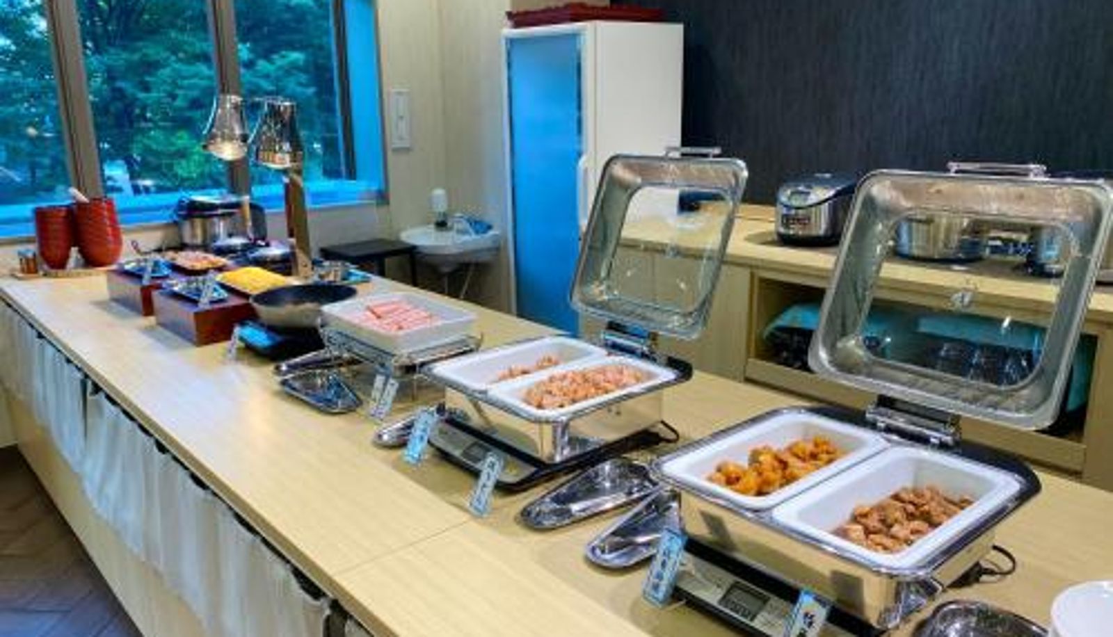 Frühstücksraum innerhalb des Restaurants - Y's HOTEL Hanshin Amagasaki Ekimae