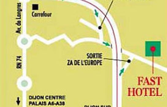 Fasthotel Dijon Nord