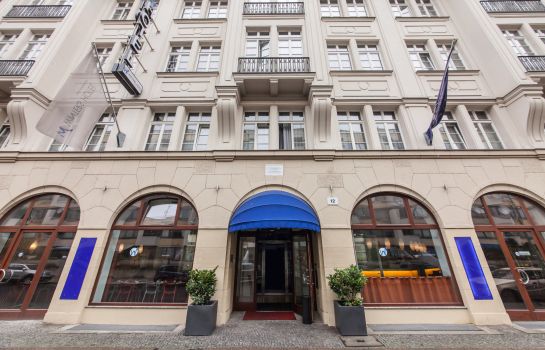 Entrance of the hotel