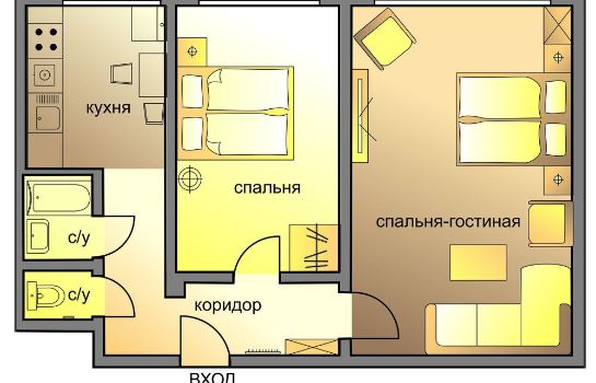 Kvart Apartments Kievskaya