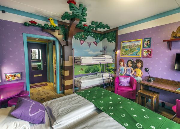 Legoland hotel lego friends room store