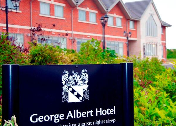 George albert hotel christmas