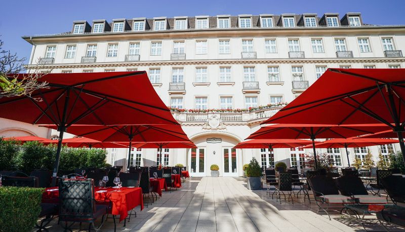 Terrasse - Parkhotel Quellenhof Aachen