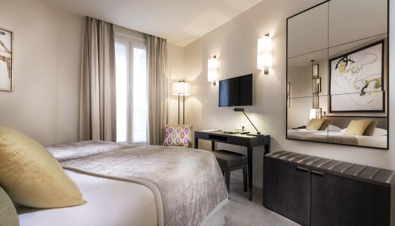 Komfortzimmer (Doppel) - Hotel Balmoral Champs-Elysees