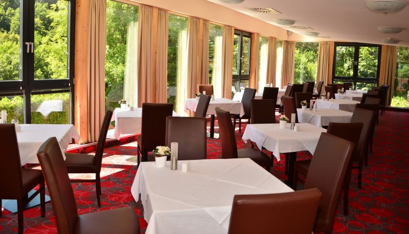 Frühstücksraum innerhalb des Restaurants - Kuschelhotel Zeman