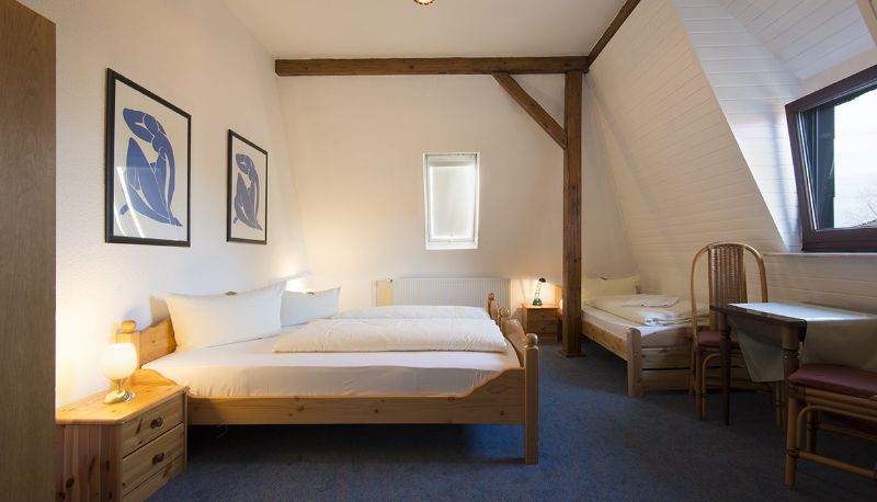 Dreibettzimmer - Hotel Rheintor