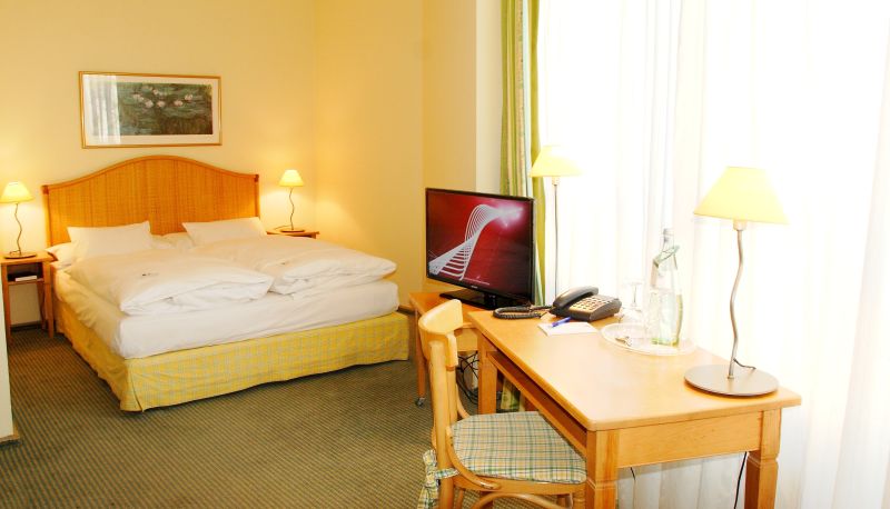 Quarto standard (duplo) - Radisson Hotel Leipzig City Nord