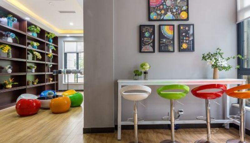 Recepcja - Comfortable Lvju Apartment (Wenchang Qishuiwan No.5 Branch)