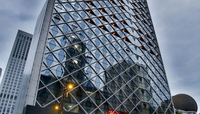 Vista exterior - Chengdu  Chunxi Road Hilton huanpeng Hotel