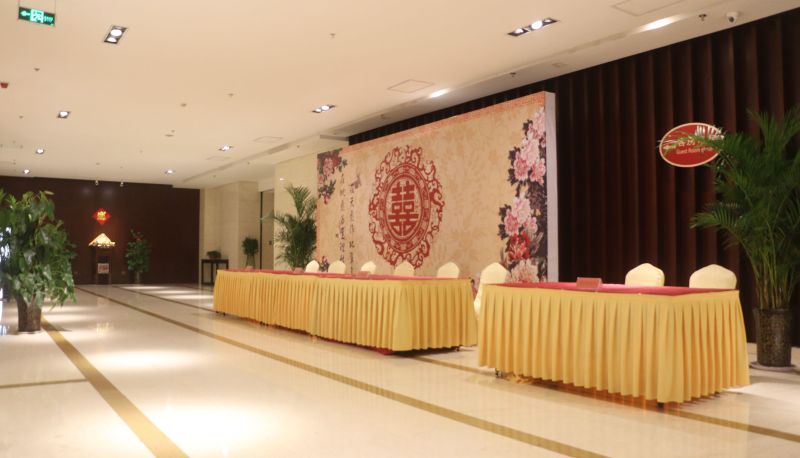 Buitenruimte van het hotel - Jinlong Hotel (Handan University International Exchange Center)