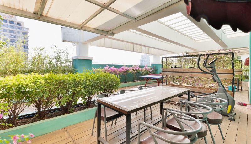 Buitenruimte van het hotel - Yixuan Anlai Hotel (Haikou Vocational College Branch)