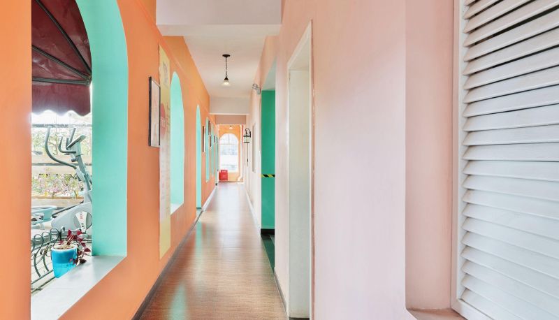 Buitenruimte van het hotel - Yixuan Anlai Hotel (Haikou Vocational College Branch)