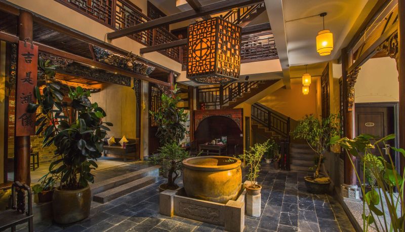 Hotel Außenbreich - Pu Leisure Residence Tea Picking Villa