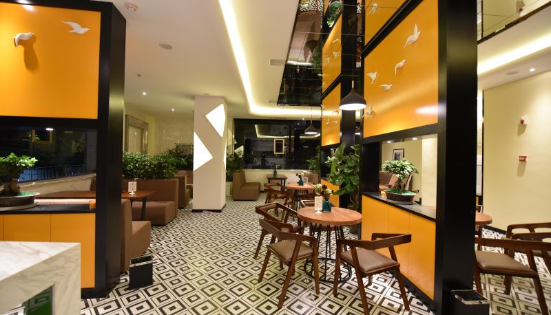 Area esterna dell'hotel - venus hotel
