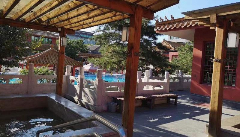 Hotel Außenbreich - Jiuhua Villa Hot Spring Culture Theme Park Hotel