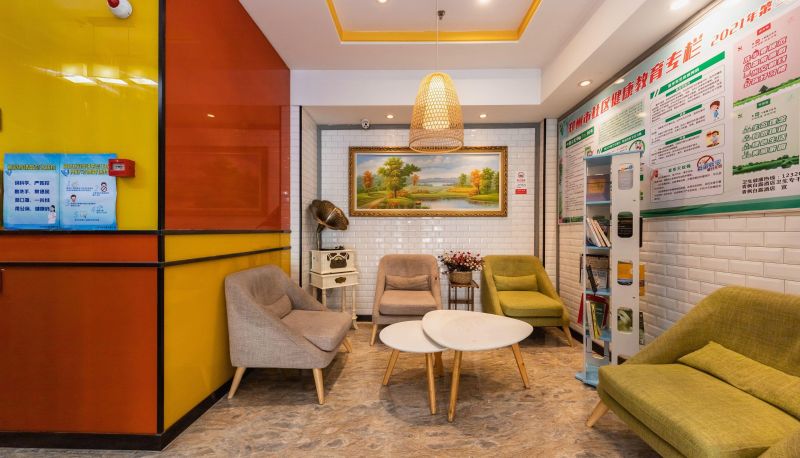 Buitenruimte van het hotel - Chengdong Road) Qingfeng Bailu Hotel (Zhengzhou Wenmiao Subway Station