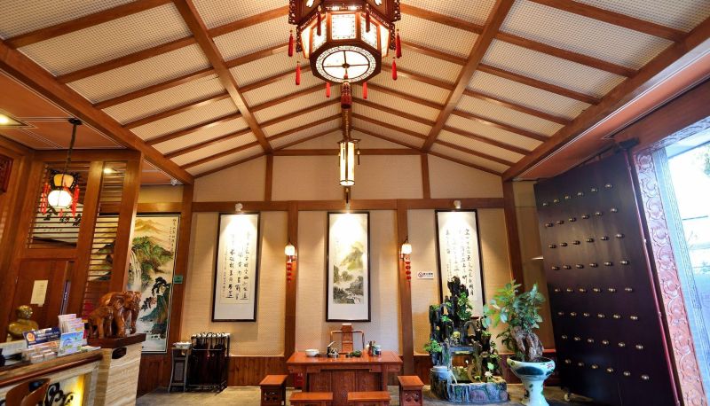 Buitenruimte van het hotel - Kunming City Post Station Hot Spring Hotel (Second Affiliated Hospital of Kunming Medical College)