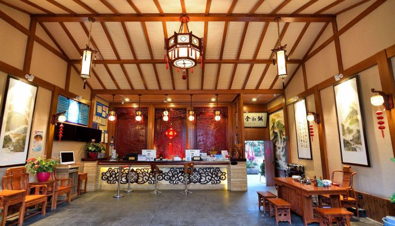 Buitenruimte van het hotel - Kunming City Post Station Hot Spring Hotel (Second Affiliated Hospital of Kunming Medical College)