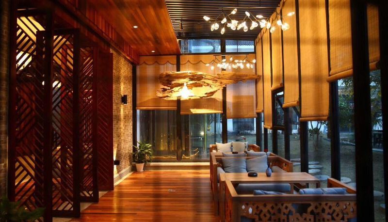 Area esterna dell'hotel - Mingfangyuan Art Hotel (Jingdezhen Airport Store)