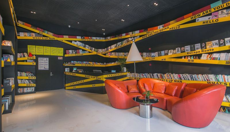 Area esterna dell'hotel - Ningbo)  South Business District Maijian Art Hotel (Luomeng Global City Store