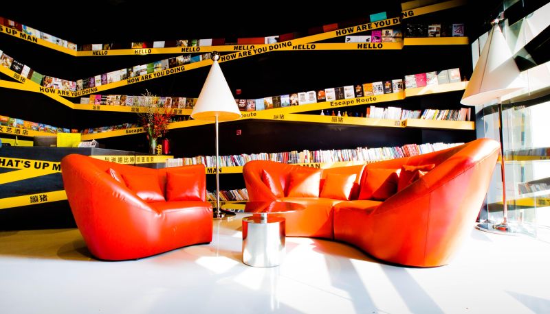 Area esterna dell'hotel - Ningbo)  South Business District Maijian Art Hotel (Luomeng Global City Store