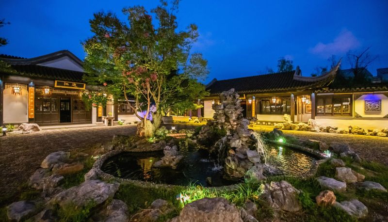 Hotel outdoor area - Suzhou Jiangshangyu Garden Hotel